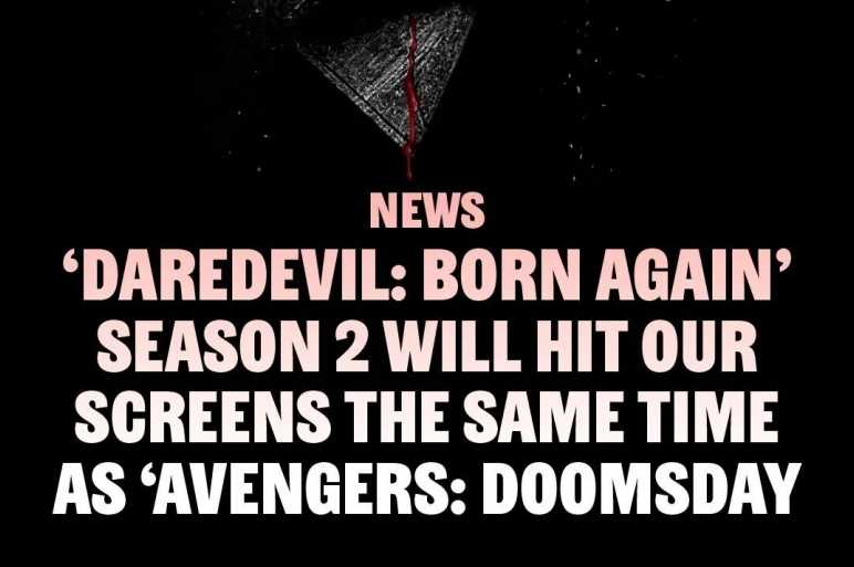 "Daredevil: Born Again" Season 2 Set to Premiere in March 2026